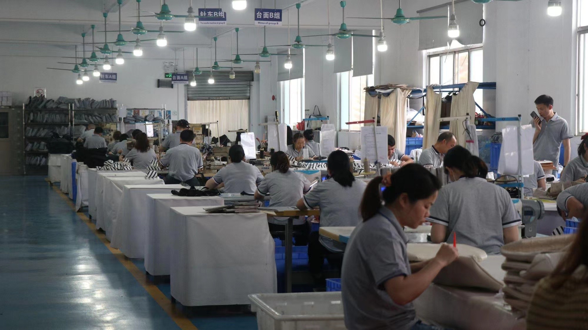 Guangzhou Vinas clothing technology Co., LTD linia produkcyjna fabryki