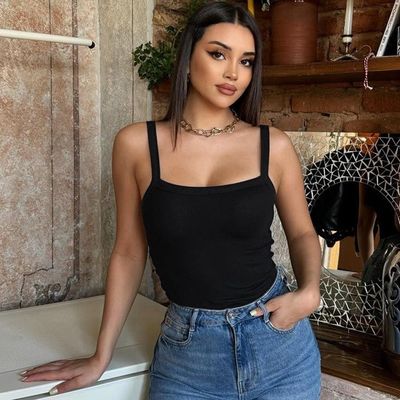 Wiosna i lato nowa moda sexy szczupła kamizelka może być dostosowana drukowanie cyfrowe różne wzory