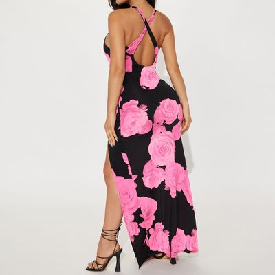 Damska moda Długa spódnica Seksowna sukienka